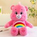 Heart-Shaped Bear Plush Toy Carebears Rainbow Bear Doll Children's Pillow Stuffed Toy Heart-Shaped Bear Plush Toy Carebears Rainbow Bear Doll Children's Pillow Stuffed Toy