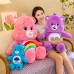 Heart-Shaped Bear Plush Toy Carebears Rainbow Bear Doll Children's Pillow Stuffed Toy Heart-Shaped Bear Plush Toy Carebears Rainbow Bear Doll Children's Pillow Stuffed Toy