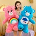 Heart-Shaped Bear Plush Toy Carebears Rainbow Bear Doll Children's Pillow Stuffed Toy Heart-Shaped Bear Plush Toy Carebears Rainbow Bear Doll Children's Pillow Stuffed Toy