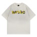 Letter Print Short Sleeve T-Shirt Men Loose Summer