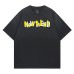 Letter Print Short Sleeve T-Shirt Men Loose Summer