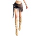 Tassel slim fit loose versatile waist seal for women