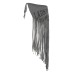 Simple letter slim fit casual versatile waist decoration for women