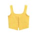 Women's INS Internet Celebrity Fashion Round Neck Knitted Short Tank Top