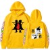 Printed Loose Hoodie