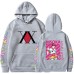 Hunter x Hunter Hisoka Printed Hooded Sweatshirt