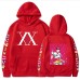 Hunter x Hunter Hisoka Printed Hooded Sweatshirt