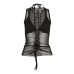Small niche design solid color top two-piece set for women