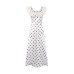 Slimming Lace Square Neck Off-the-Shoulder Dress