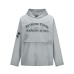 Retro Washed Distressed Hole Letter Print Hoodie Unisex Loose Casual Sweatshirt