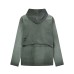 Retro Washed Distressed Hole Letter Print Hoodie Unisex Loose Casual Sweatshirt