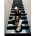 Loose Semi-Transparent Slit Knitted Sweater with Sweet Turtleneck Long Sleeve Top for Women