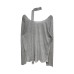 Loose Semi-Transparent Slit Knitted Sweater with Sweet Turtleneck Long Sleeve Top for Women