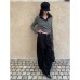 Personality Metal Decorated Wide Leg Jeans Women's Retro Street Long Pants