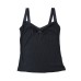Lace Trimmed Sweet and Spicy Style Camisole with Small Bow for Women