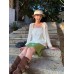 Long Sleeve Knitwear Women's Elegant Versatile Casual Top
