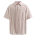 Short Sleeve Men Loose Cool Old Money Style Half Sleeve Dress Shirt
