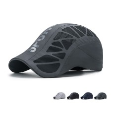 Summer Letter Forward Cap Men's Breathable Mesh Sunshade Quick-Dry Hat Outdoor Sun Protection Baseball Cap Summer Letter Forward Cap Men's Breathable Mesh Sunshade Quick-Dry Hat Outdoor Sun Protection Baseball Cap