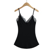 Slim lace patchwork sling
