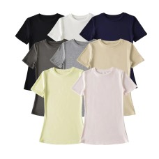 Slim fit waist cinching top