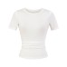 Slim fit waist cinching top Slim fit waist cinching top