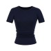 Slim fit waist cinching top Slim fit waist cinching top