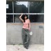 Pleated Design Square Neck Tank Top for Women, Personalized Slimming Sweet and Cool Top for Women