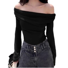 Irregular off shoulder top