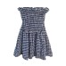 Ins Plaid Strapless Dress Women Versatile Two-Way Skirt