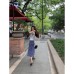 Ins Plaid Strapless Dress Women Versatile Two-Way Skirt