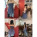 Ins Plaid Strapless Dress Women Versatile Two-Way Skirt
