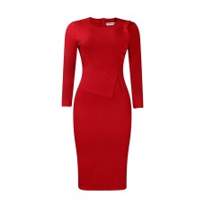 Slim fit hip hugging dress