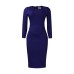 Slim fit hip hugging dress