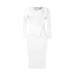 Slim fit hip hugging dress