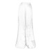 Solid color casual pleated wide leg pants long pants