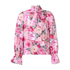 Printed strap shirt