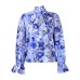 Printed strap shirt