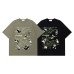 Pattern Printed Individuality Short Sleeve Top for Men and Women Lazy Style