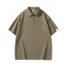 Solid color patchwork men's casual top Solid color patchwork men's casual top