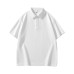 Solid color patchwork men's casual top Solid color patchwork men's casual top