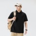Solid color patchwork men's casual top Solid color patchwork men's casual top