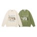 Retro Fun Horse Round Neck Sweater Unisex Lazy Style Couple Versatile Knitwear