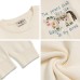 Retro Fun Horse Round Neck Sweater Unisex Lazy Style Couple Versatile Knitwear