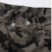 Street Style High-Quality Camouflage Rhinestone Denim Long Pants
