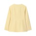 Round neck long sleeved waist cinched solid color single breasted suit jacket