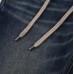 Street Style High-Quality Washed Denim Long Pants