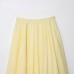Versatile Wide Swing Midi Half length Skirt for Women