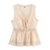 Women's Clothing INS Internet Celebrity Forest Series Sweet Lace Embroidery Hollow Romantic Style Top Women's Clothing INS Internet Celebrity Forest Series Sweet Lace Embroidery Hollow Romantic Style Top