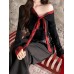 Splicing bow diagonal shoulder base top Splicing bow diagonal shoulder base top