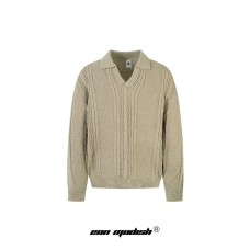 Retro High Street Simple Crew Neck Knitwear Retro High Street Simple Crew Neck Knitwear